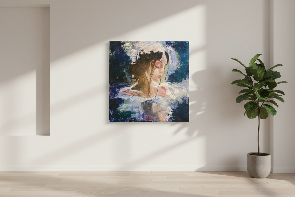 Stillheten i meg in gallery setting